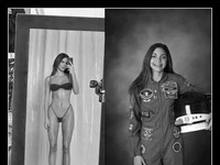 Po lewej stronie: Amerykańska modelka Kendall Jenner w stroju kąpielowym pokazująca, co dla wielu jest idealnym ciałem u kobiety. Jakiś czas temu to zdjęcie stało się hitem i inspiracją dla wielu młodych dziewcząt.. – Po prawej stronie: Alyssa Carson, 19-letnia astronautka, która stała się najmłodszą osobą w historii, która przeszła wszystkie testy lotnicze NASA i która przygotowuje się do bycia pierwszym człowiekiem, który będzie podróżować na Marsa.  Słyszałeś o niej? Myślę, że najwyższy czas przemyśleć nasze ideały i inspiracje jako społeczeństwo, prawda?  Nasze córki potrzebują wzorów do naśladowania, aby nie patrzeć na to co jest wykreowane i nie wprowadzać się w kompleksy, bulimię, depresje.  Dziś piękno ma zupełnie inny wymiar. Zdobądź lepsze wzory do naśladowania. Liczy się Twoje wnętrze, umysł, serce, charakter. Ciało się zmienia, to co człowiek daje innym od siebie, zostaje na zawsze.  .by Lorenzo Smith, Daniel Stochaj - Ostatnie 100 dni mojego życia & Par Certa