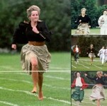 Księżna Diana w dniu, w którym złamała królewskie zasady dla swojego syna Williama uczestnicząc w biegu  z okazji Dnia Matki. Tego dnia  wygrała dla niego! Była niezastąpiona i zawsze  za swoimi dziećmi –  